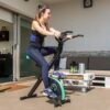 Cecotec Vélo Statique Pliable Magnétique X-Bike Pro. Pulsomètre, Écran LCD, Résistance Variable (8 niveaux), Pédales avec une Prise Maximale, 2.5 kg Volant d’inertie. (Pliable | sans dossier) - Image 3